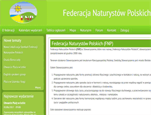 Tablet Screenshot of fednat.pl